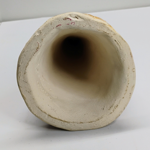 Vintage Handcrafted Ceramic Pottery Santa Claus Signed 13.5" Tall Christmas R-3 - Picture 8 of 14